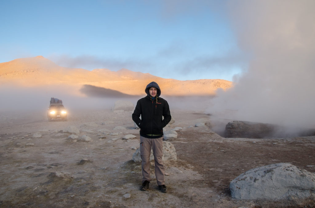 Sol de Manana Księżycowe krajobrazy na Salar de Uyuni