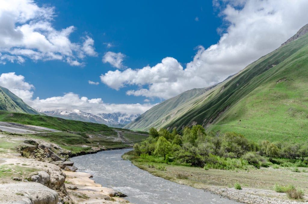 Dolina Truso, Gruzja