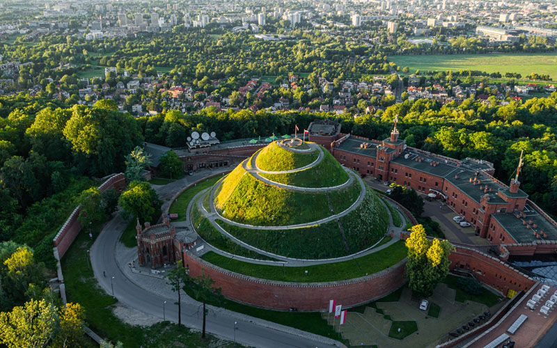 Kopiec Kościuszki, Kraków