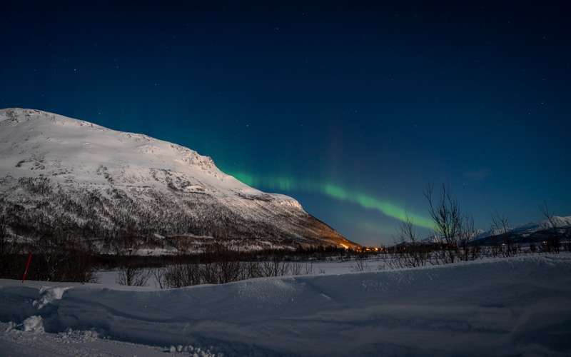 zorza polarna, Tromso