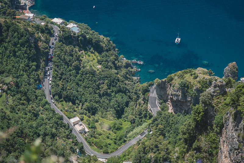 Ścieżka Bogów, Wybrzeże Amalfi