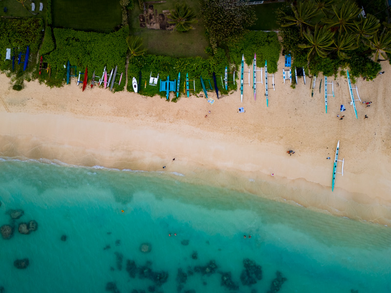 plaże Oahu